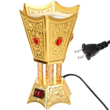 Arabic Incense Burner Vintage Electric Incense Holder Aroma Burner Oud Franki...