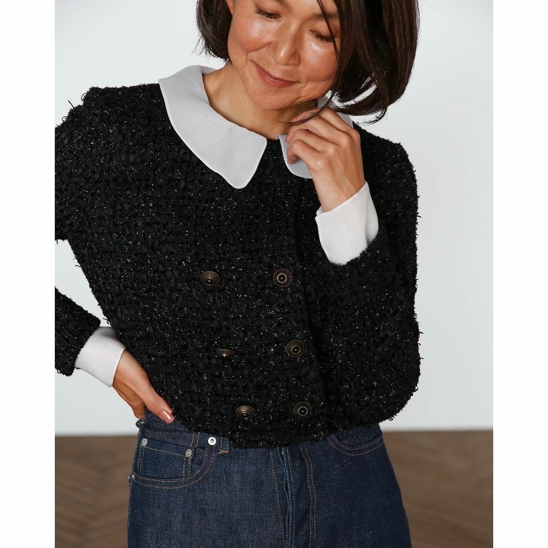 MADISON BLUE　CROPPED JACKET TWEED　01　美品 MADISON BLUE CROPPED JACKET TWEED 01 Beauty | eBay