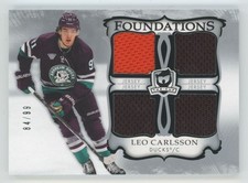2023-24 UD The Cup Foundations Quad Jersey Leo Carlsson RC 84/99 #F-LC