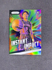 2023-24 Panini Prizm Ausar Thompson #2 Rookie Silver Instant Impact Insert RC