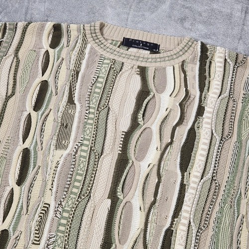 Vintage Protege Collection Sweater Mens XL 3D Textured Pullover Made USA Retro - Picture 5 of 12