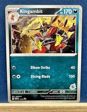 POKEMON BATTLE ACADEMY 113 BLACK STAR PROMO STAGE 2 KINGAMBIT RARE