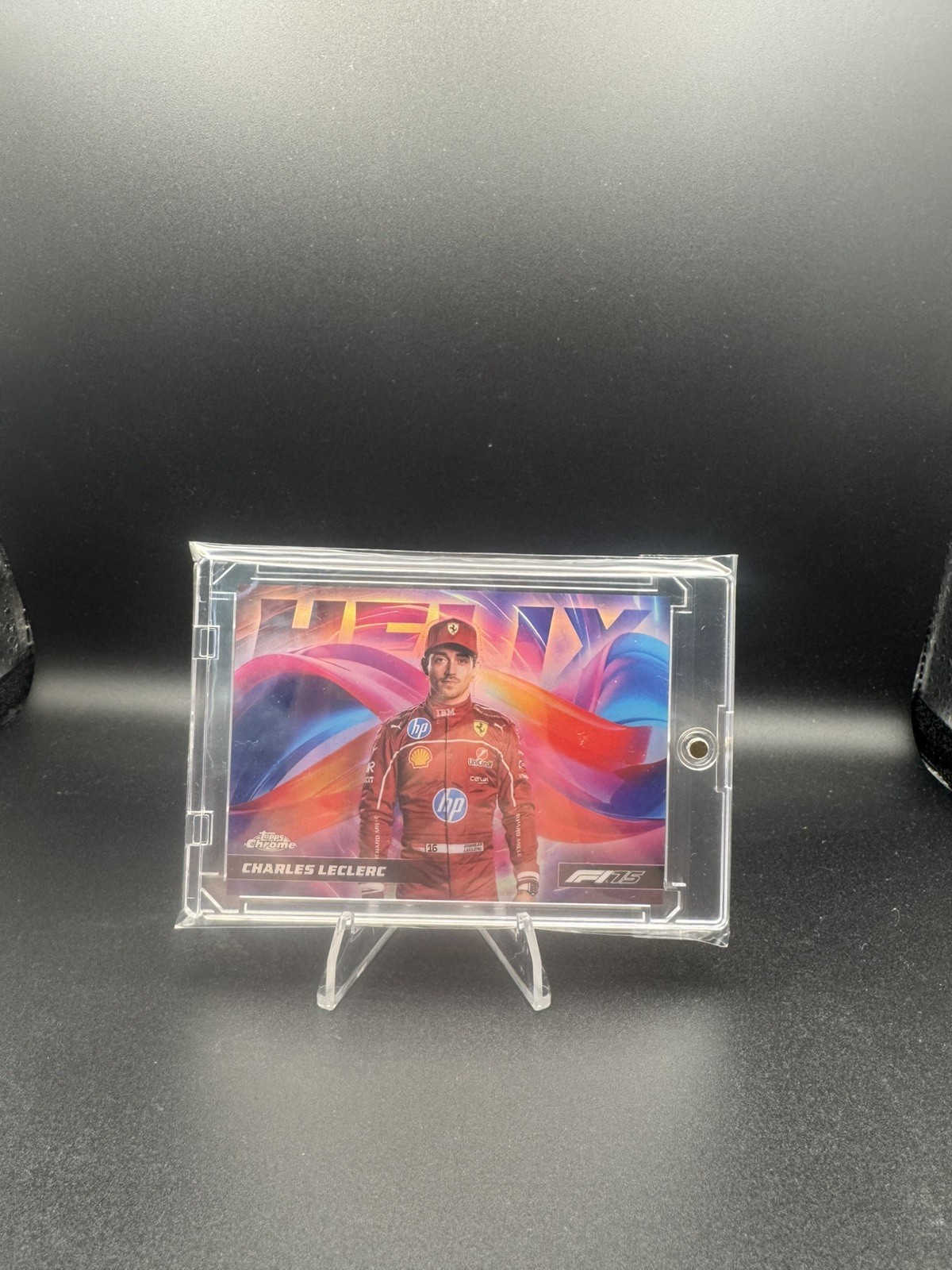 2025 Topps Chrome Formula 1 F1 Helix Charles Leclerc Case Hit SSP #HLX-3