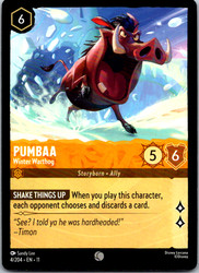 Pumbaa - Winter Warthog 4/204 Winterspell Common