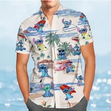 Lilo & Stitch 3D HAWAII SHIRT HALLOWEEN GIFT CHRISTMAS GIFT BEST PRICE US SIZE