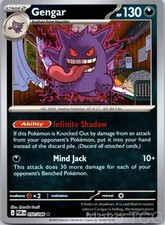 GENGAR 050/088 RARE PERFECT ORDER REVERSE HOLO NM