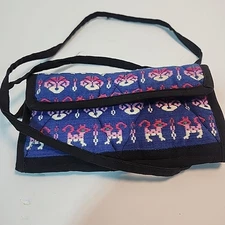 Womens Wallet Mini-Purse Aztec Style Multicolor