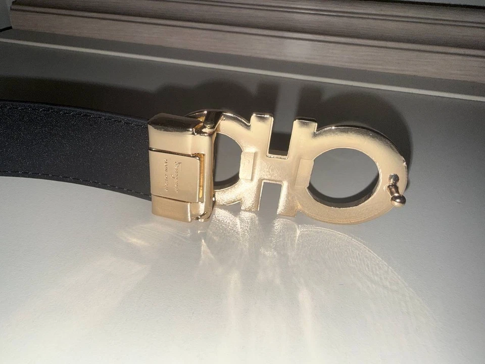 Salvatore Ferragamo Men's Belt 120 Cm & Universal/Brand New - Photo 3/4