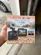 Rove R2-4K Car Dash Cam Built-in WiFi & GPS, Parking Mode - 4K Ultra HD 2160P