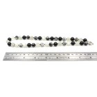 Tiffany & Co. Paloma Picasso Sterling Onyx Quartz 18in Beaded Necklace #S5645-5 — photo 7