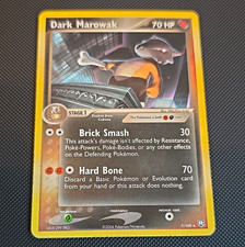 Nintendo Dark Marowak 7/109 Team Rocket Returns Regular Rare EN 2004 70HP