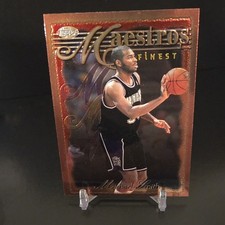 Topps 1996-97 Finest Maestros Michael Smith #93 Sacramento Kings NBA Card SICK!!