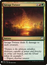 x1 Savage Twister - Mystery Booster - NM - MTG