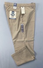 Dockers Lux Cotton Classic Fit Signature Shirt Gripper Khaki, Chino Pants. 38X30