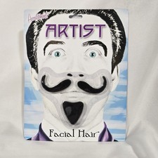 Accoutrements Costume Mustache Artist New Old stock New in Sealed Package