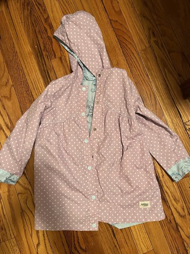 Disney Animation Baby princess Rain Coat And Umbrella Set Size 7/8 - Picture 2 of 2