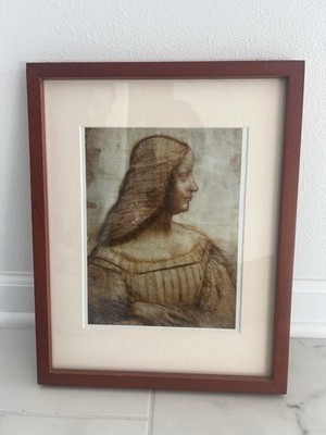 Leonardo Da Vinci s Portrait/ Drawing Of Isabella D Este 1499-1500