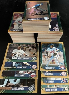 1995 Score Baseball Gold Rush Partial Set Lot Of 288 Different EX- NM