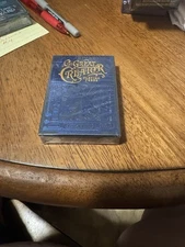 Great creator playing cards luxury edition blue/gold Foil Riffle Shuffle