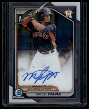 2024 Bowman Chrome #CPA-MP Miguel Palma Prospect Autographs