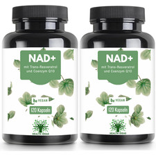 Liposomales NAD+ Kapseln Hochdosiert 900mg – Mit Trans-Resveratrol, Coenzym Q10