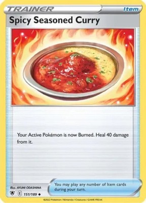 Spicy Seasoned Curry - 151/189 - Uncommon - Near Mint