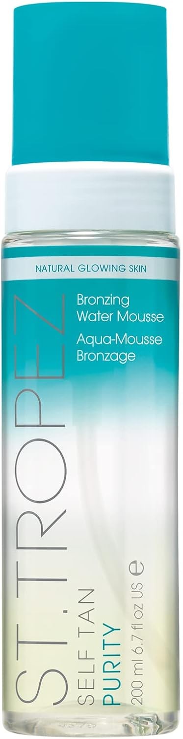 St.Tropez Self Tan Purity Bronzing Water Mousse 200ml Vegan Fake Tan