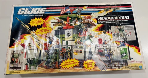 1992 G.I. JOE COBRA HEADQUARTERS/COMMAND CENTER~ARAH~NEW IN BOX~SEALED~SALE❗️