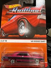 Hot Wheels 68 Dodge Dart 618 2015 Redline Series Magenta