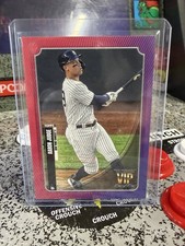 2021 Topps Transcendent Collection Aaron Judge VIP Party Base Card OOAK 1/1