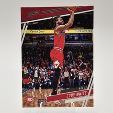 2019 Panini Chronicles Prestige Coby White RC #66 Bulls Rookie Card. rookie card picture