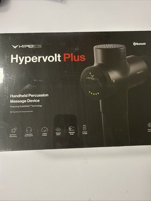 Hyperice Hypervolt Plus Percussion Massage Device Black, Bluetooth