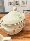 Mikasa Margaux Soup Tureen with Lid, Creamer, Sugar Bowl and Gravy Boat — photo 4