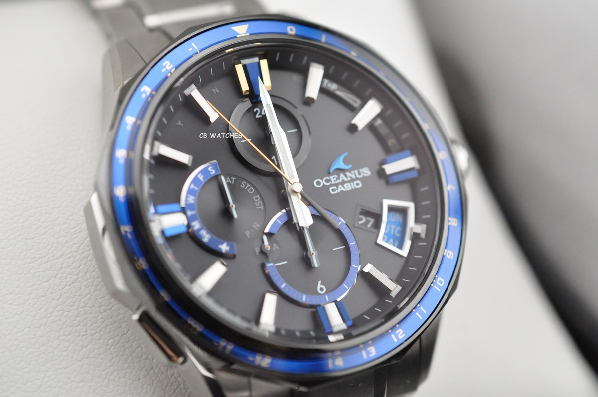 Casio Oceanus GPS Radio Wave solar Titanium OCW-G2000G-1AJF | eBay