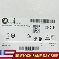 AB 440R-D22R2 Guardmaster Dual Input DI Safety Relay GSR 440RD22R2 US Free Tax