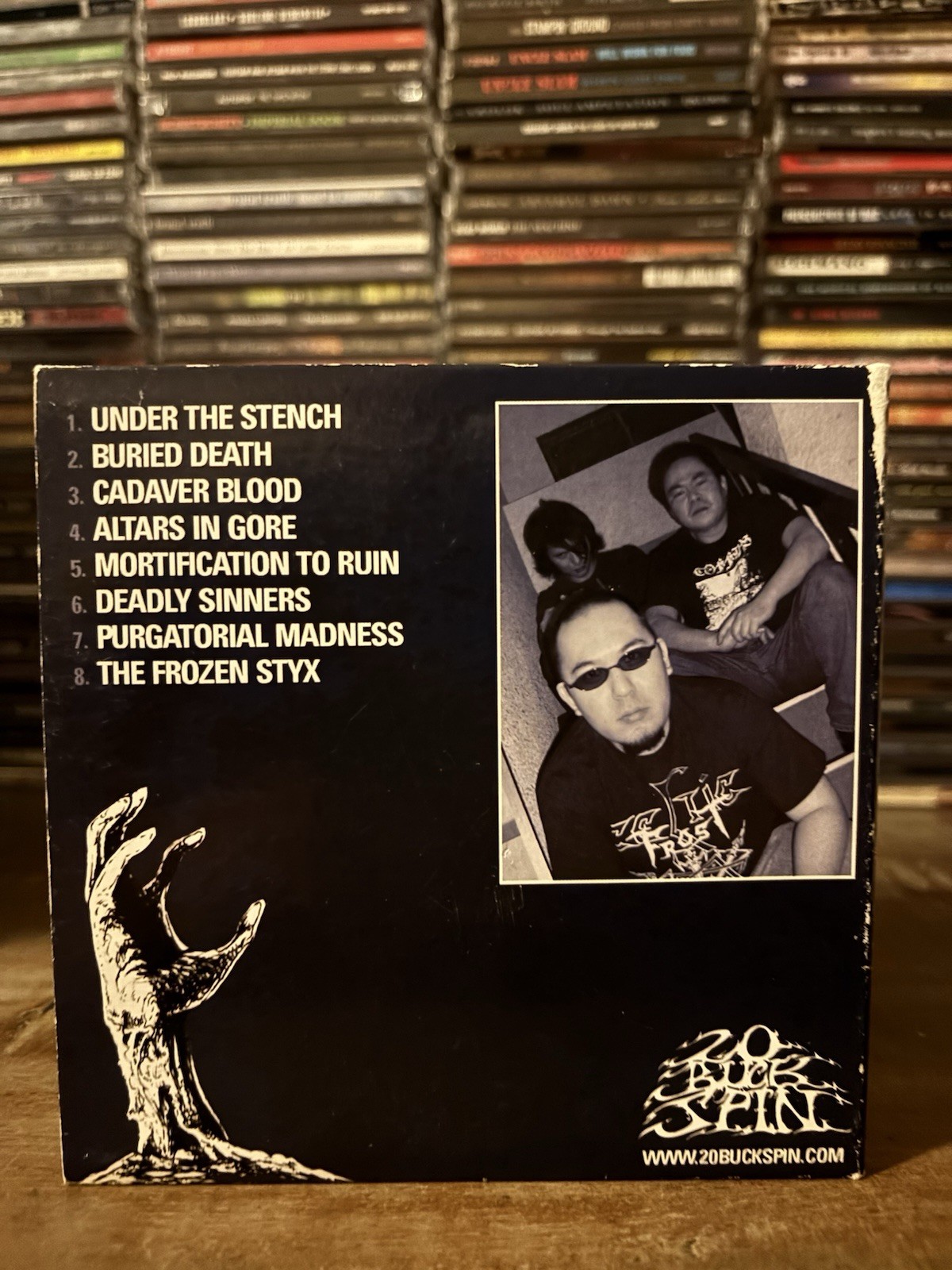 Coffins-Buried Death-2008 CD-20 Buck Spin-gatesleeve-rare-pre owned-VG+ ...