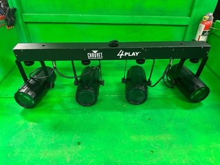 Chauvet 4 PLAY lighting Bar with four heads of LED brilliance #2