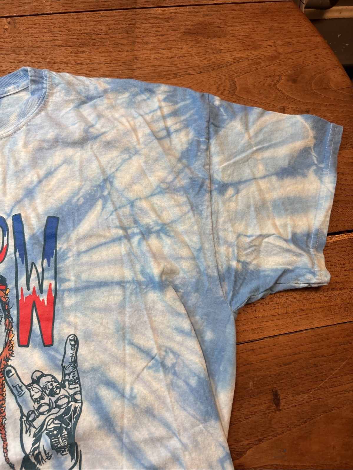 FILA T shirt Post Malone Old Row USA blu tie dyeo uomoia ta XLnica manic cortaca