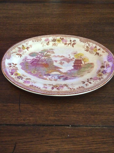 Vintage Oriental Gardens Platter By Brown & Richie - Picture 1 of 7