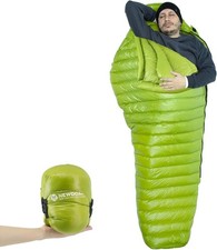 NewDoar Ultralight Camping Sleeping Bag 800FP White Duck Down Ultra-compact Slee