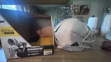 Xenith Shadow Youth Football Helmet White Size Large (Chinstrap Included)