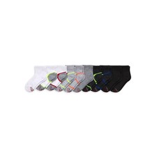Boys' X-Temp Performance Ankle Socks, 10 Pack