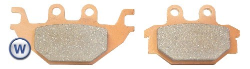 Pastillas de disco de freno delanteras R/H Goldfren para Adly Hurricane 320 Quad 2008 - Imagen 2 de 2