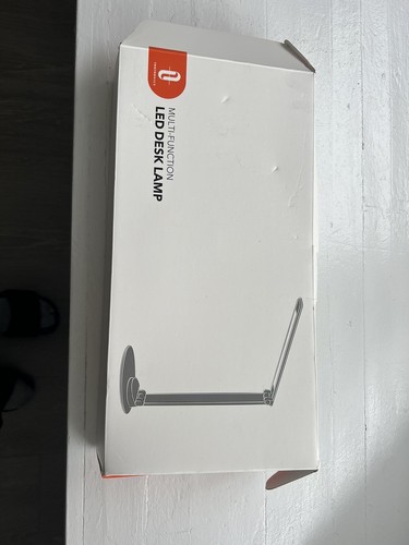 TaoTronics TT-DL19 LED Desk Lamp with USB Charging Port, Silver - Picture 2 of 2