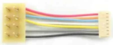TCS 1054 MC-S1 8 Pin Harness For HO Scale Locomotives | New