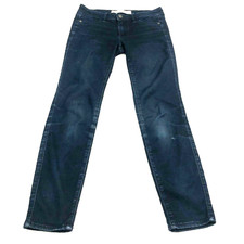 Abercrombie  Fitch Womens Jeans Sz 25 x 27 Low Rise Distressed Stretch