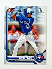 2022 Bowman Samad Taylor BP-92 1st Base Paper Toronto Blue Jays