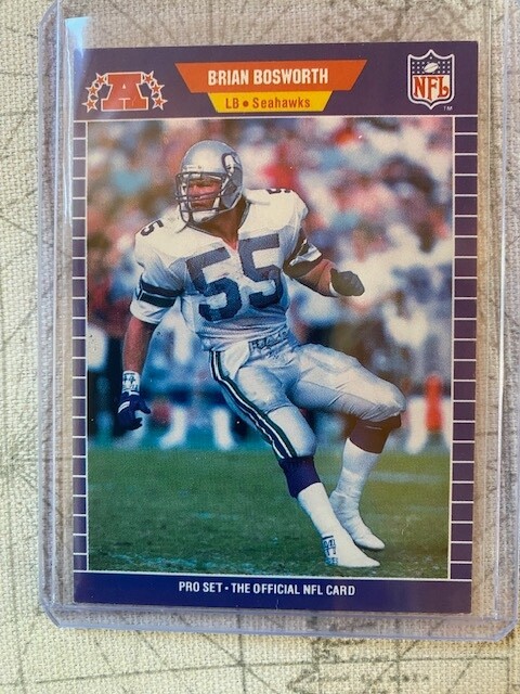 Brian Bosworth 1989 Pro Set #391