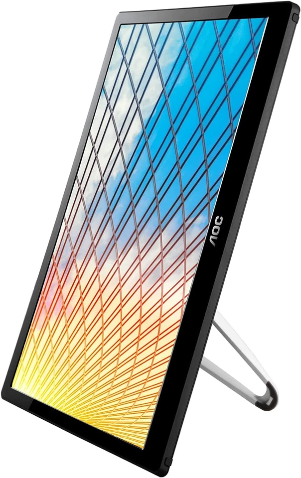 AOC E1659FWU 15.6 Inch Portable Monitor FHD 1366x768 60Hz USB 3.0 - Image 4 of 4