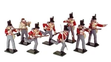 COJF-3285 - British Light Infantry 1812 (Set 743) 8 Figures - Tradition - 54mm